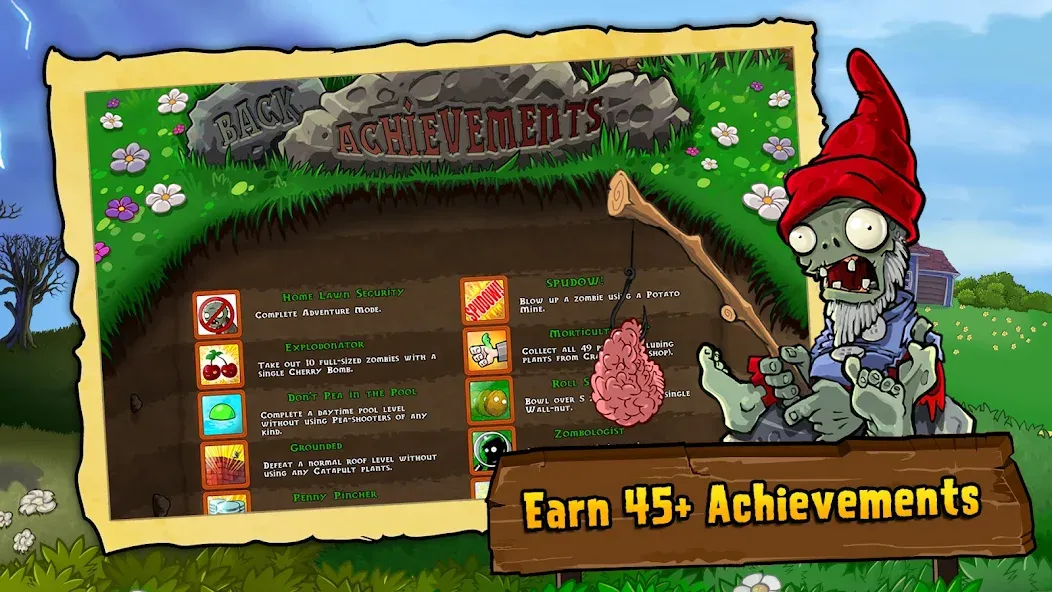 Plants vs. Zombies™ [МОД: Деньги, Монеты и Меню MOD] Screenshot 5