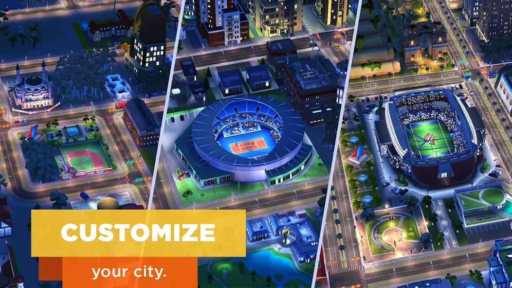 SimCity BuildIt (СимСити БилдИт) [МОД: Деньги, Монеты и Меню MOD] Screenshot 1