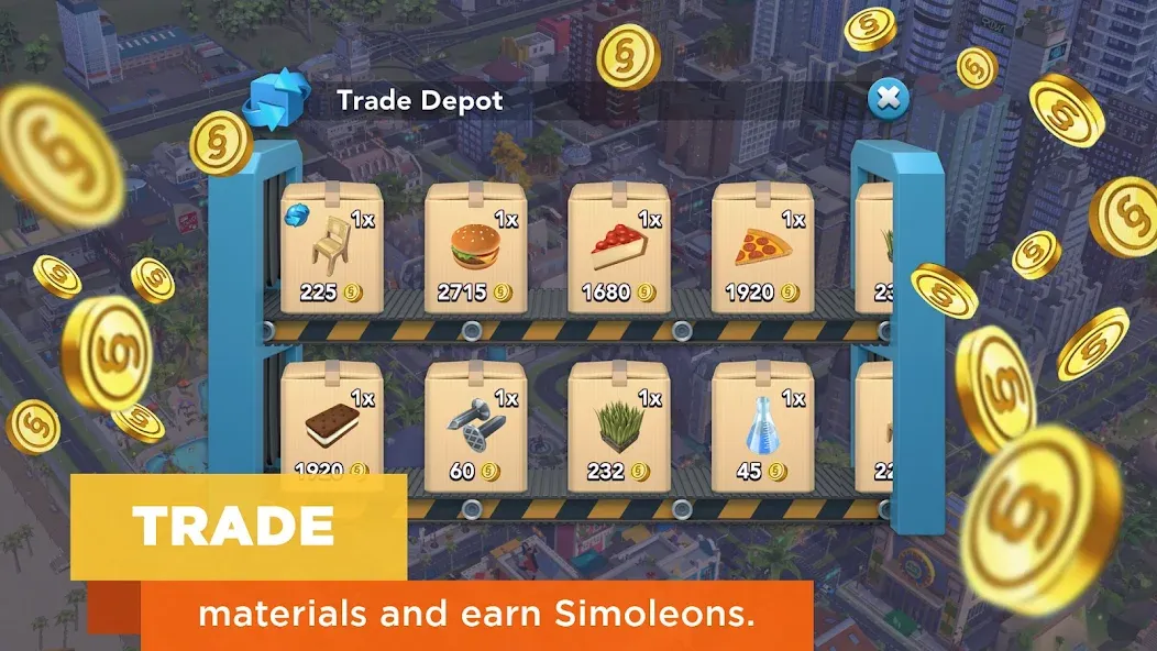 SimCity BuildIt (СимСити БилдИт) [МОД: Деньги, Монеты и Меню MOD] Screenshot 5