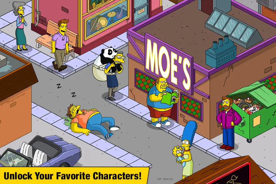 The Simpsons™:  Tapped Out (Зе Симпсонс) [МОД: Много монет, Открытые уровни и Мега MOD] Screenshot 2