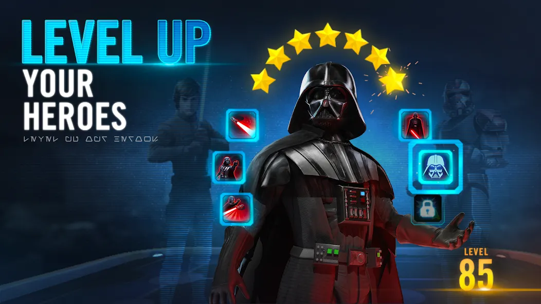 Star Wars™: Galaxy of Heroes (Ста Вас) [МОД: Меню, Бесконечные монеты и Открытые уровни] Screenshot 2