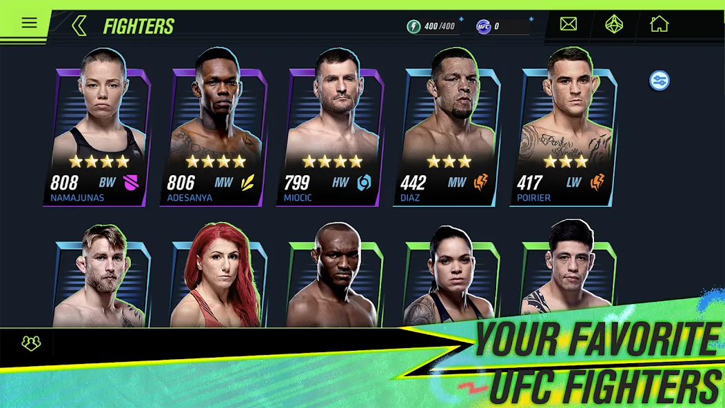 EA SPORTS™ UFC® Mobile 2 (ИА СПОРТС УФЦ 2) [МОД: Много денег, Монет и Все открыто] Screenshot 2