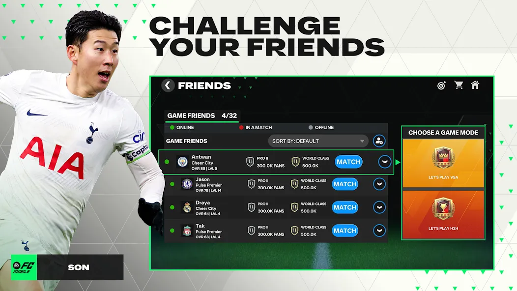 EA SPORTS FC™ Mobile Soccer (ФИФА) [МОД: Бесконечные деньги, Монеты и Мега MOD] Screenshot 5