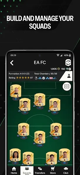 EA SPORTS FC™ 24 Companion (ИЭ СПОРТС ФИФА 23 Компаньон) [МОД: Много монет, Открытые уровни и Мега MOD] Screenshot 3