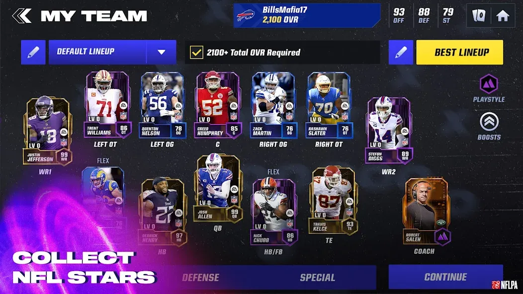 Madden NFL 24 Mobile Football (Мэдден НФЛ 23 Мобильный Футбол) [МОД: Деньги, Монеты и Меню MOD] Screenshot 3