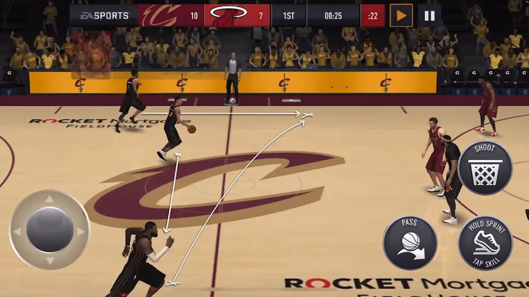 NBA Live Asia (НБА Лайв) [МОД: Бесконечные деньги, Монеты и Мега MOD] Screenshot 2