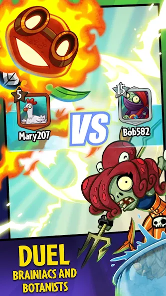 Plants vs. Zombies™ Heroes [МОД: Много монет, Открытые уровни и Мега MOD] Screenshot 3