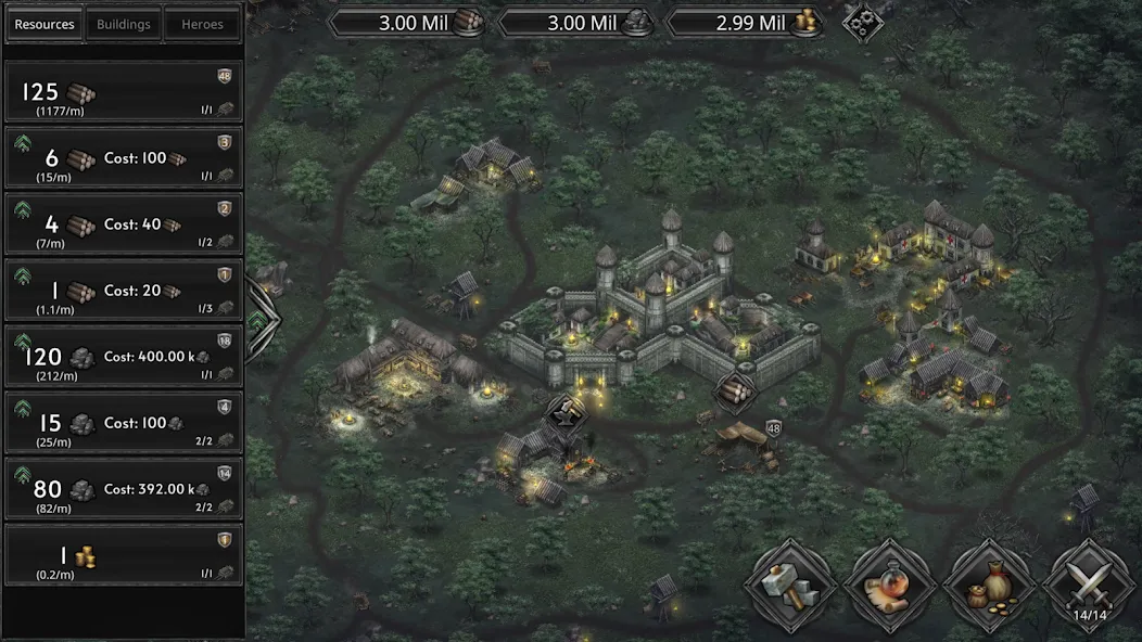 Champions of Avan - Idle RPG (Чемпионы Авана) [МОД: Много денег, Монет и Все открыто] Screenshot 2