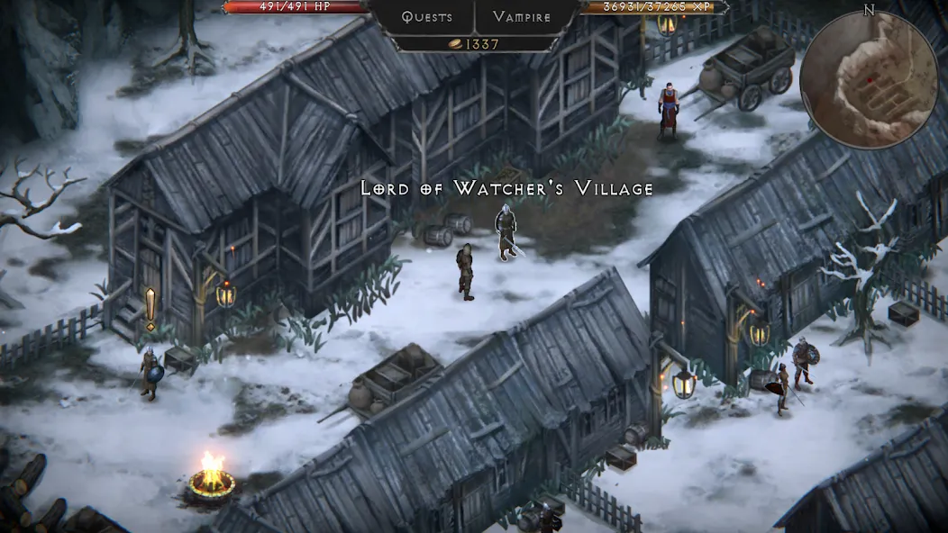Vampire's Fall: Origins RPG [МОД: Много монет, Открытые уровни и Мега MOD] Screenshot 4