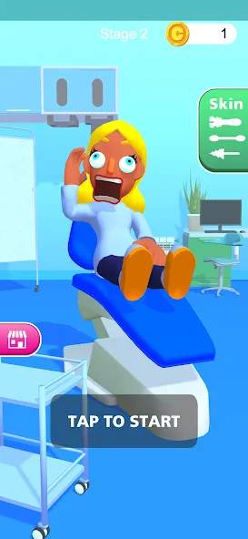 Earwax Clinic (Ушная сера клиника) [МОД: Меню, Бесконечные монеты и Открытые уровни] Screenshot 1