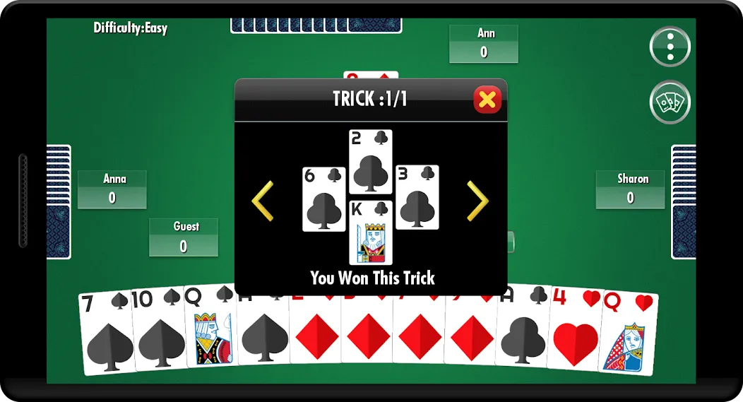 Hearts - Card Game (Хартс) [МОД: Бесконечные деньги, Монеты и Мега MOD] Screenshot 5
