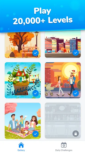 Differences - find & spot them [МОД: Все открыто, Дополнительные деньги и Меню MOD] Screenshot 2