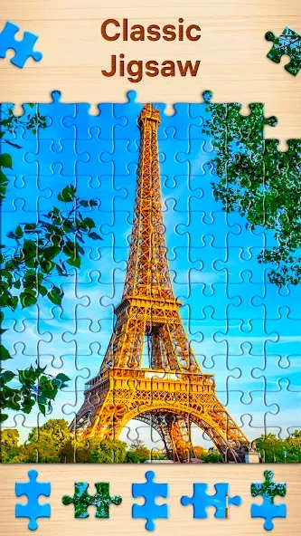 Jigsaw Puzzles - Puzzle Games [МОД: Много монет, Открытые уровни и Мега MOD] Screenshot 1