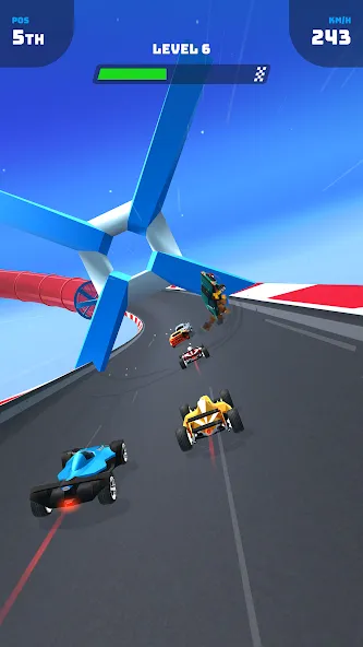 Race Master 3D - Car Racing (Рэйс мастер 3Д) [МОД: Много монет, Открытые уровни и Мега MOD] Screenshot 1