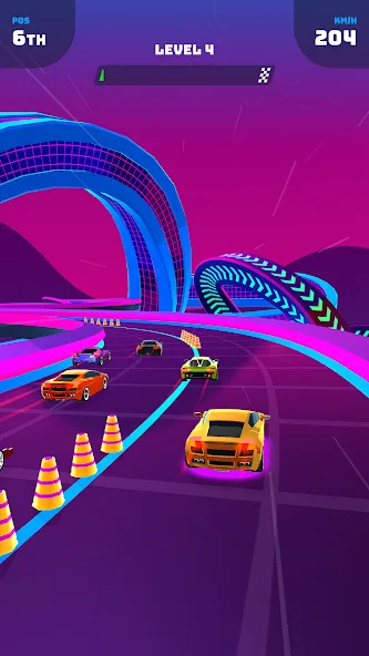 Race Master 3D - Car Racing (Рэйс мастер 3Д) [МОД: Много монет, Открытые уровни и Мега MOD] Screenshot 2