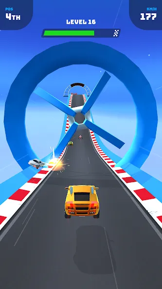 Race Master 3D - Car Racing (Рэйс мастер 3Д) [МОД: Много монет, Открытые уровни и Мега MOD] Screenshot 4