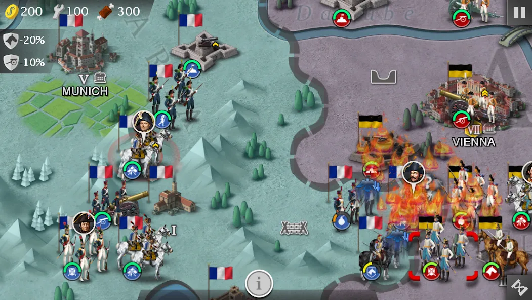 European War 4 : Napoleon (Европейская война 4) [МОД: Все открыто, Дополнительные деньги и Меню MOD] Screenshot 3