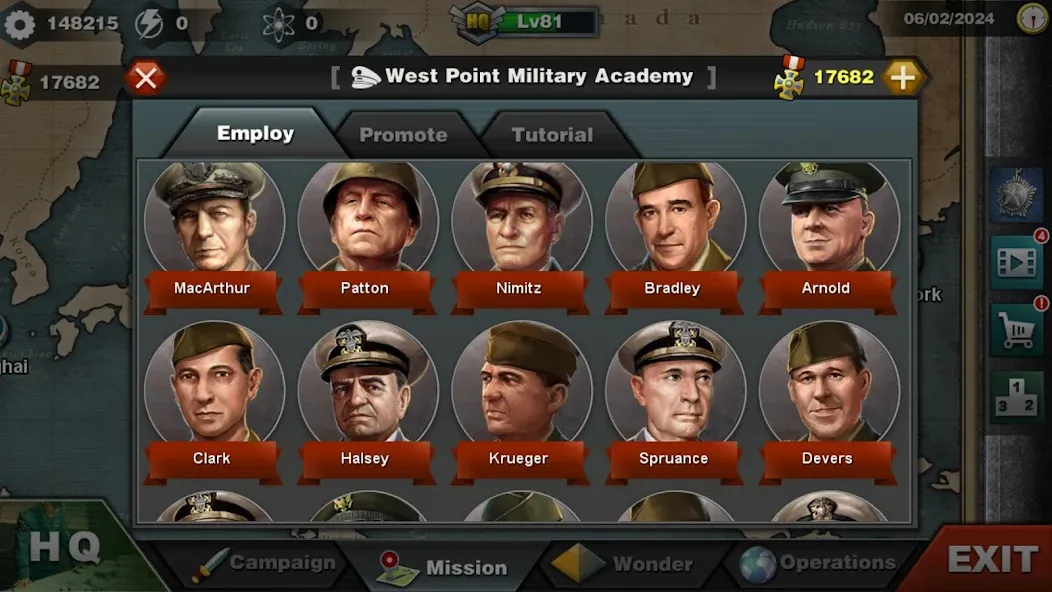World Conqueror 3-WW2 Strategy (Ворлд Конкерор 3) [МОД: Много монет, Открытые уровни и Мега MOD] Screenshot 5