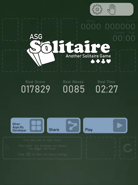 Solitaire - ASG (Солитр) [МОД: Бесконечные деньги, Монеты и Мега MOD] Screenshot 4