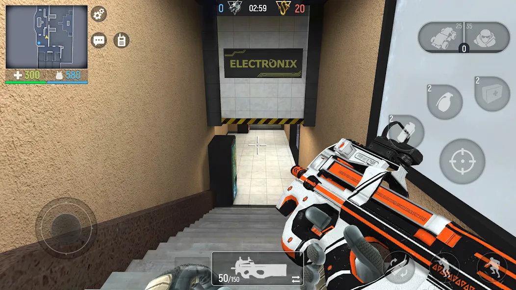 Modern Ops: Gun Shooting Games (Модерн Опс) [МОД: Много монет, Открытые уровни и Мега MOD] Screenshot 4
