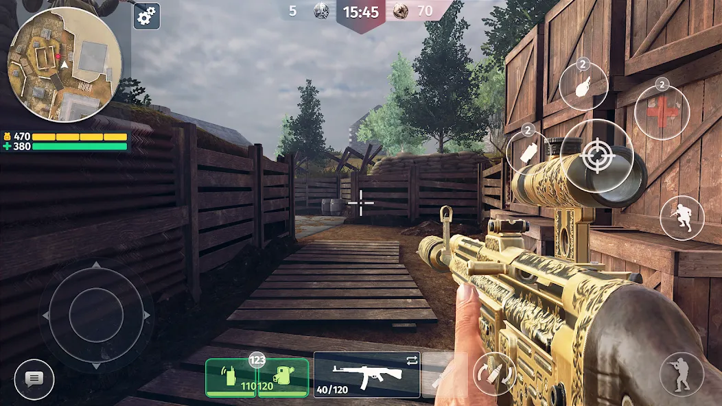 World War 2: Shooting Games (Вторая мировая война) [МОД: Много монет, Открытые уровни и Мега MOD] Screenshot 3