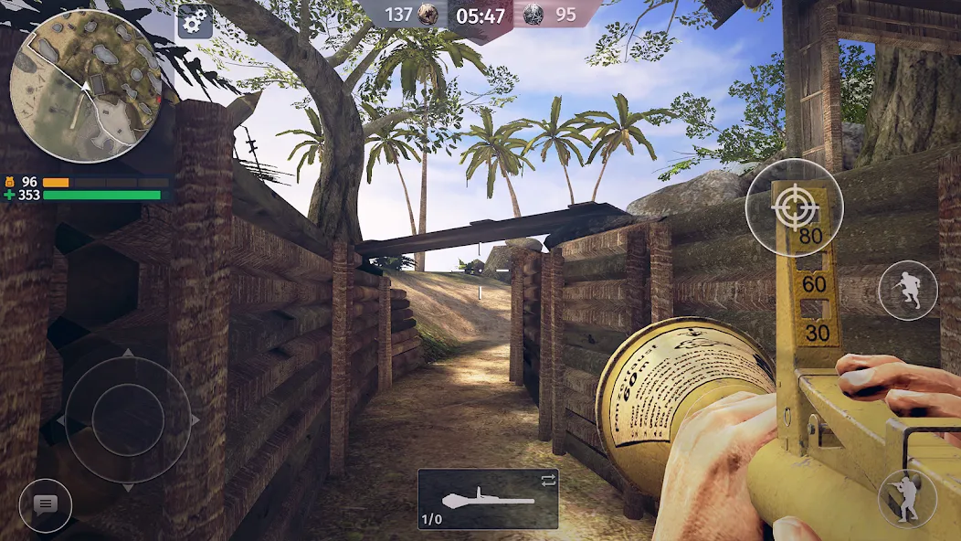 World War 2: Shooting Games (Вторая мировая война) [МОД: Много монет, Открытые уровни и Мега MOD] Screenshot 4