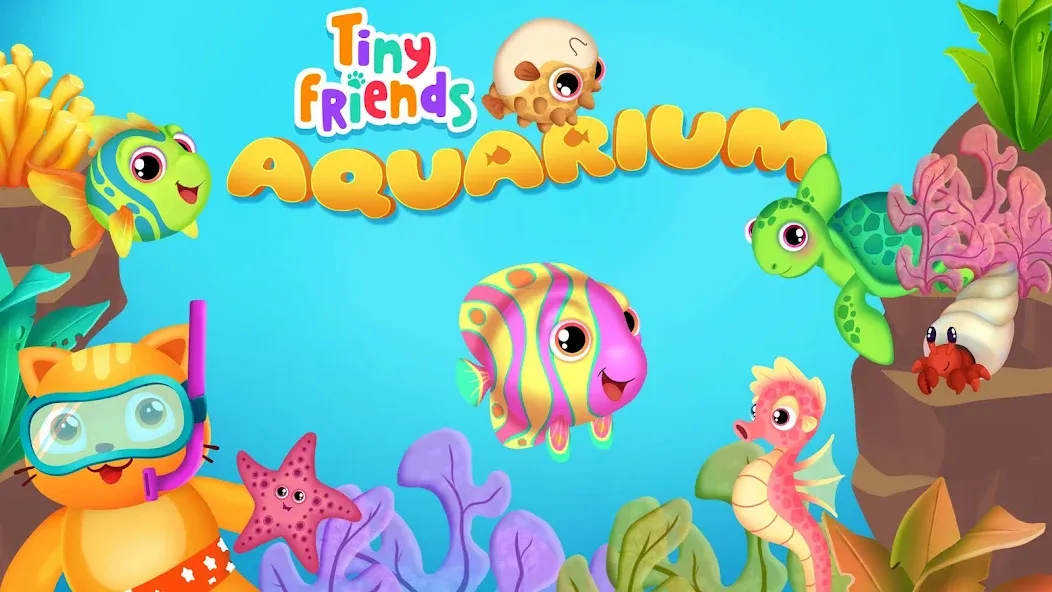 Baby Aquarium - Fish game [МОД: Все открыто, Дополнительные деньги и Меню MOD] Screenshot 4