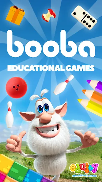 Booba - Educational Games [МОД: Деньги, Монеты и Меню MOD] Screenshot 1