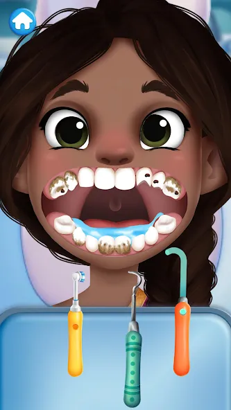 Dentist games [МОД: Бесконечные деньги, Монеты и Мега MOD] Screenshot 5