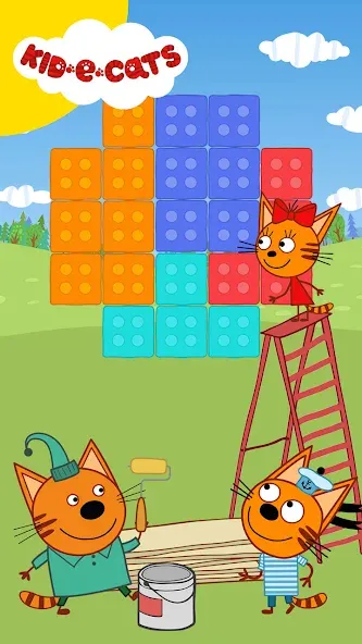 Kid-E-Cats. Games for Kids [МОД: Много монет, Открытые уровни и Мега MOD] Screenshot 1