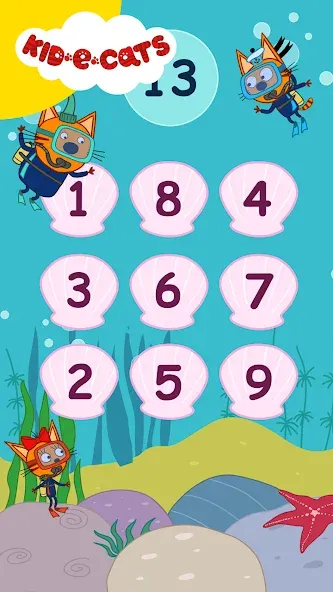 Kid-E-Cats. Games for Kids [МОД: Много монет, Открытые уровни и Мега MOD] Screenshot 5