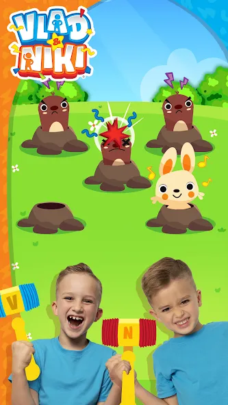 Vlad and Niki - Smart Games [МОД: Меню, Бесконечные монеты и Открытые уровни] Screenshot 2