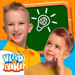 Скачать Vlad and Niki - Smart Games [МОД: Меню, Бесконечные монеты и Открытые уровни] | Взлом Vlad and Niki - Smart Games на Андроид