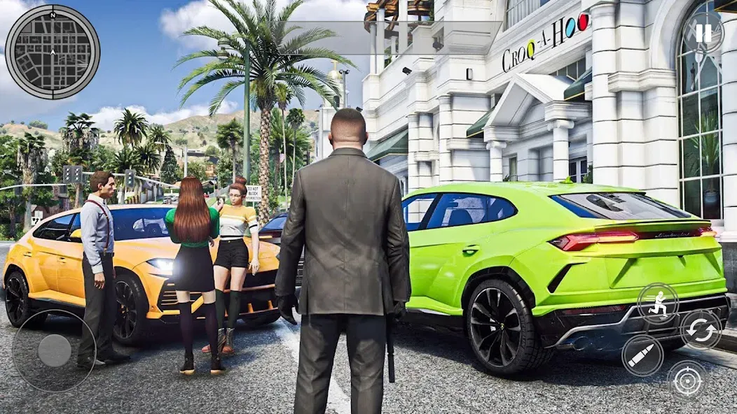 Grand Theft Shooting Games 3D (Мафия Сити Варс Бандитские Игры) [МОД: Все открыто, Дополнительные деньги и Меню MOD] Screenshot 4