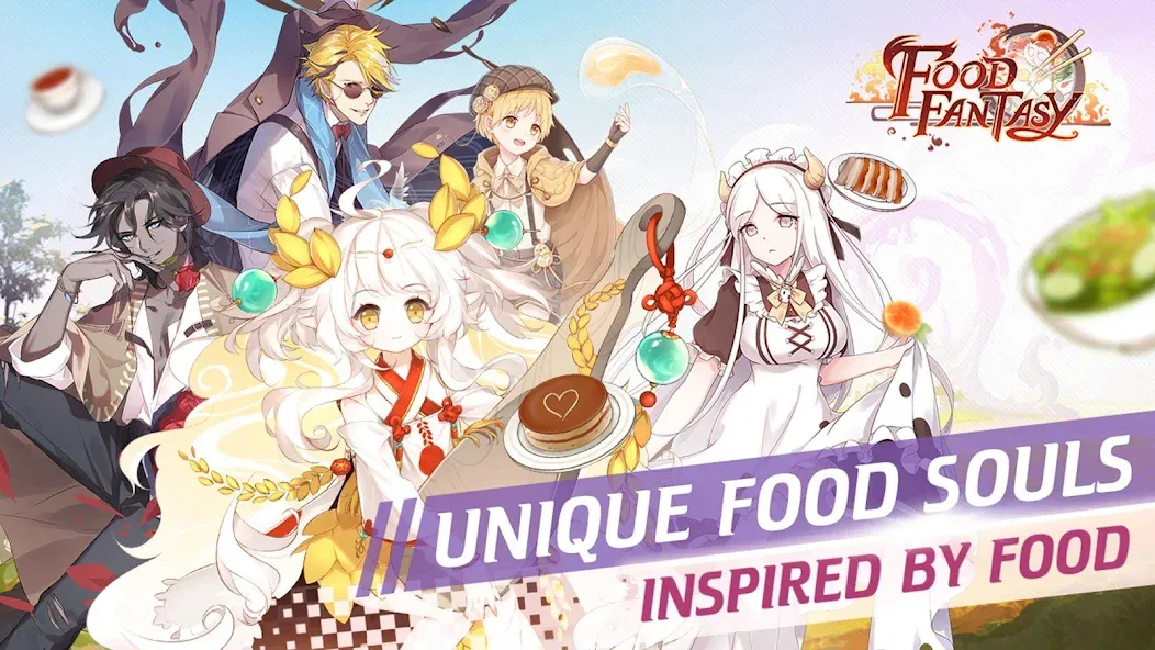 Food Fantasy (Фуд Фэнтези) [МОД: Все открыто, Дополнительные деньги и Меню MOD] Screenshot 1