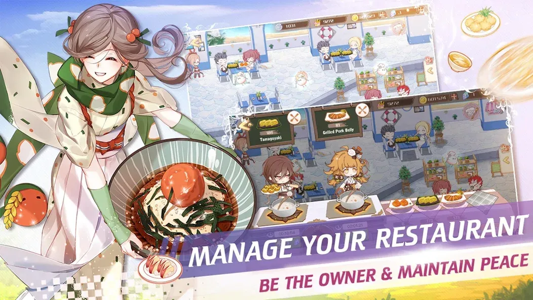 Food Fantasy (Фуд Фэнтези) [МОД: Все открыто, Дополнительные деньги и Меню MOD] Screenshot 3