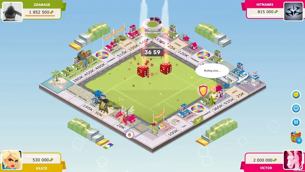 Business Tour [МОД: Деньги, Монеты и Меню MOD] Screenshot 3