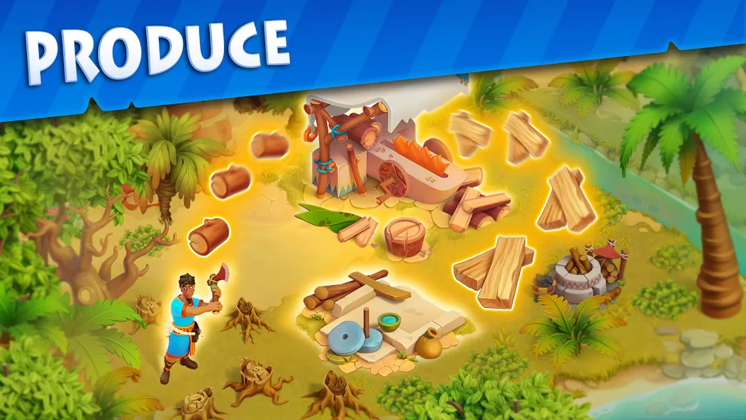 Nile Valley: Farm Adventure (Ниловская долина) [МОД: Все открыто, Дополнительные деньги и Меню MOD] Screenshot 4