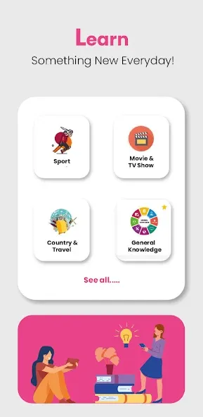 QuizGiri- Live Quiz & Trivia (КвизГири) [МОД: Деньги, Монеты и Меню MOD] Screenshot 3