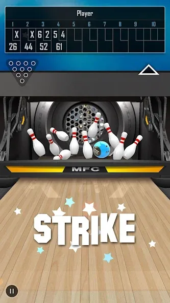 Bowling 3D Pro (Боулинг 3D Про) [МОД: Много монет, Открытые уровни и Мега MOD] Screenshot 2