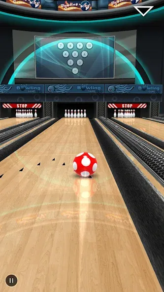 Bowling Game 3D (Боулинг игра 3D) [МОД: Меню, Бесконечные монеты и Открытые уровни] Screenshot 5
