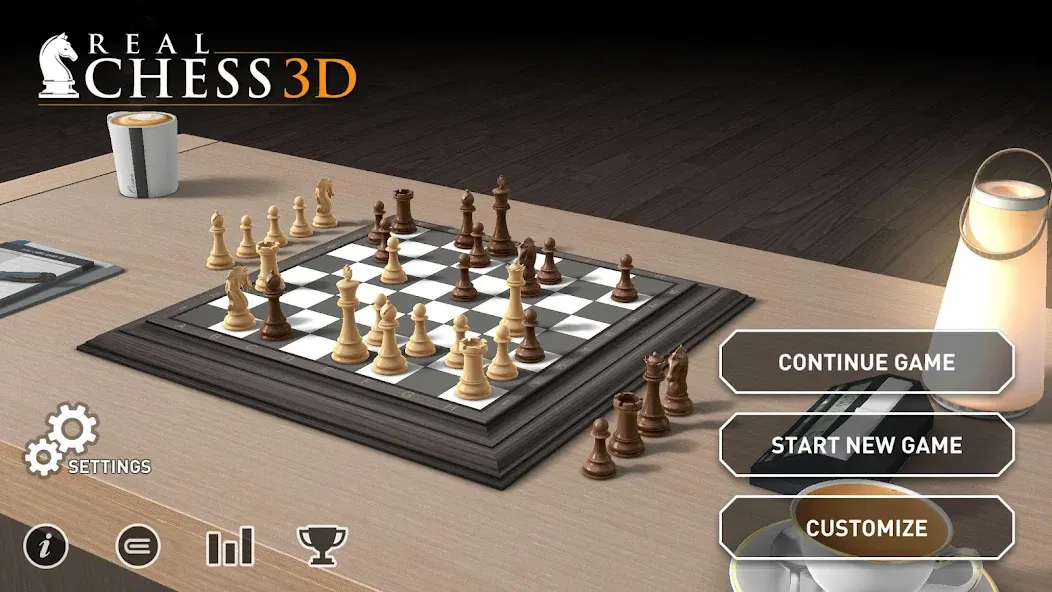 Real Chess 3D (Реал Чесс 3Д) [МОД: Много денег, Монет и Все открыто] Screenshot 3