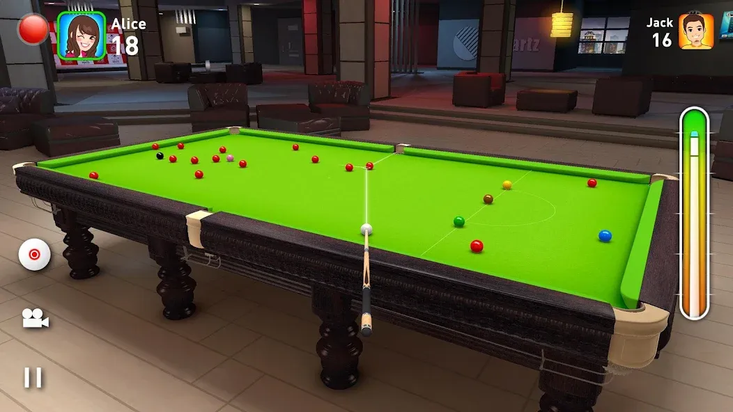 Real Snooker 3D (Реал Снукер 3D) [МОД: Меню, Бесконечные монеты и Открытые уровни] Screenshot 1