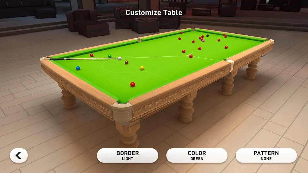 Real Snooker 3D (Реал Снукер 3D) [МОД: Меню, Бесконечные монеты и Открытые уровни] Screenshot 2
