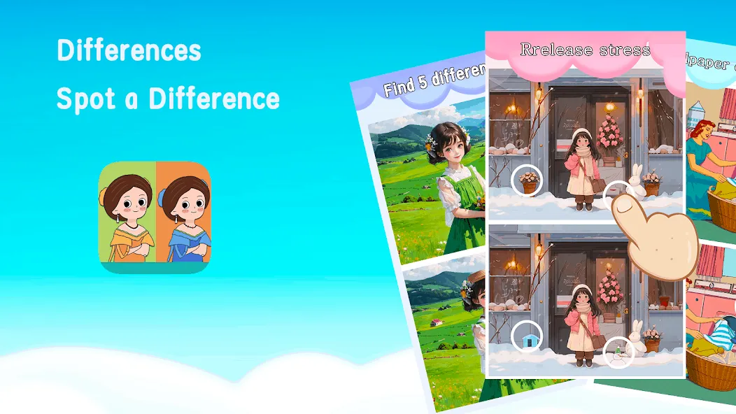 Differences: Spot a Difference (Диференсес) [MOD: Все открыто] - Скриншот 5