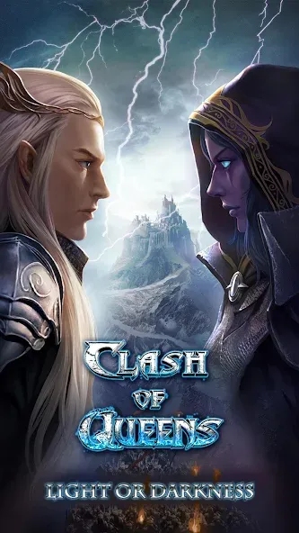 Clash of Queens: Light or Dark (Клаш оф Квинс) [МОД: Меню, Бесконечные монеты и Открытые уровни] Screenshot 1