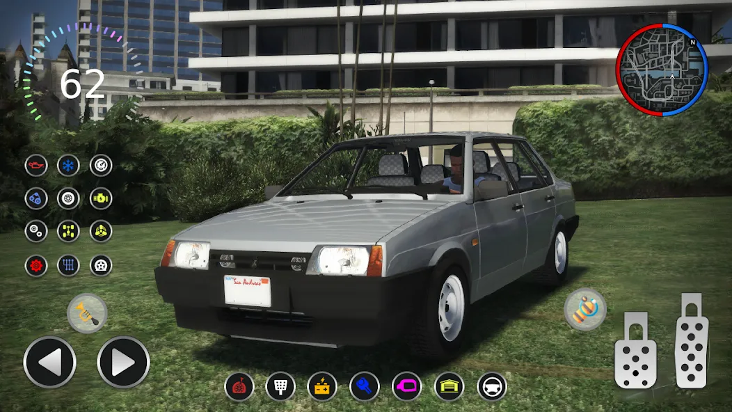 21099 Lada: Russian Racer Max [МОД: Много денег, Монет и Все открыто] Screenshot 5