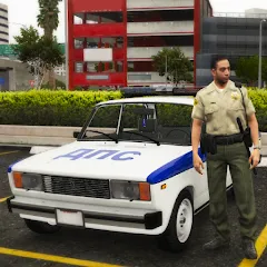 Скачать Police Car Riders: VAZ 2107 [МОД: Бесконечные деньги, Монеты и Мега MOD] | Взлом Police Car Riders: VAZ 2107 на Андроид