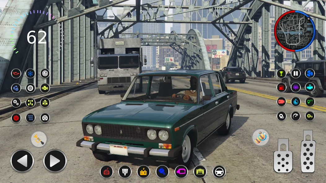 2106 VAZ: Lada Drift & Racing [МОД: Бесконечные деньги, Монеты и Мега MOD] Screenshot 1