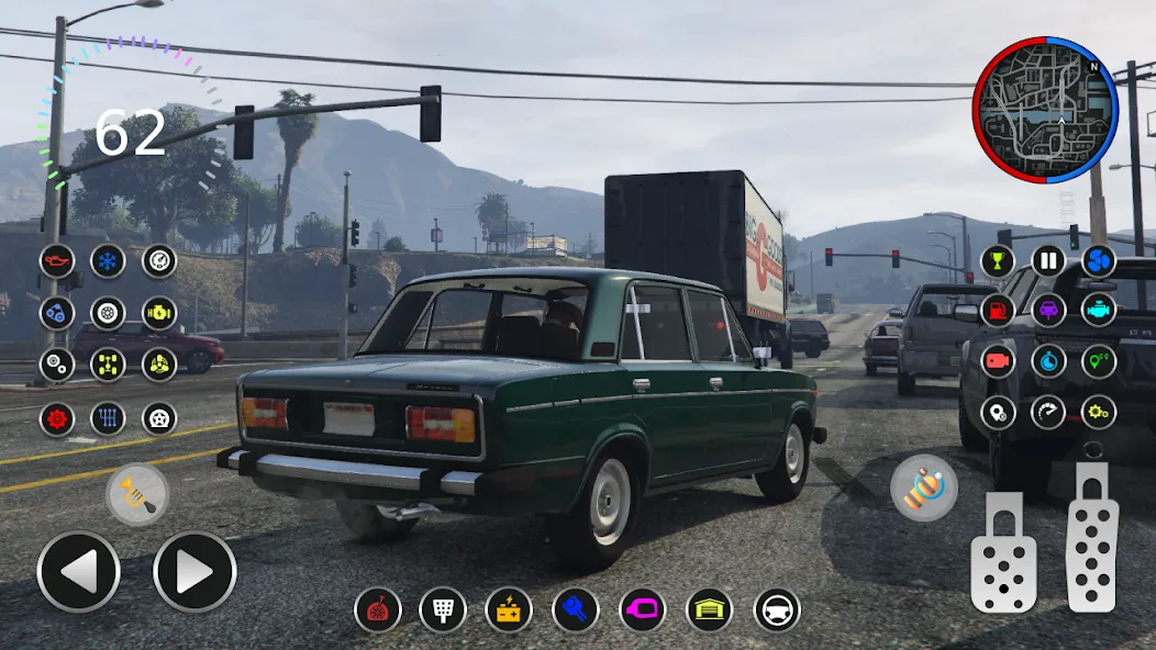 2106 VAZ: Lada Drift & Racing [МОД: Бесконечные деньги, Монеты и Мега MOD] Screenshot 3